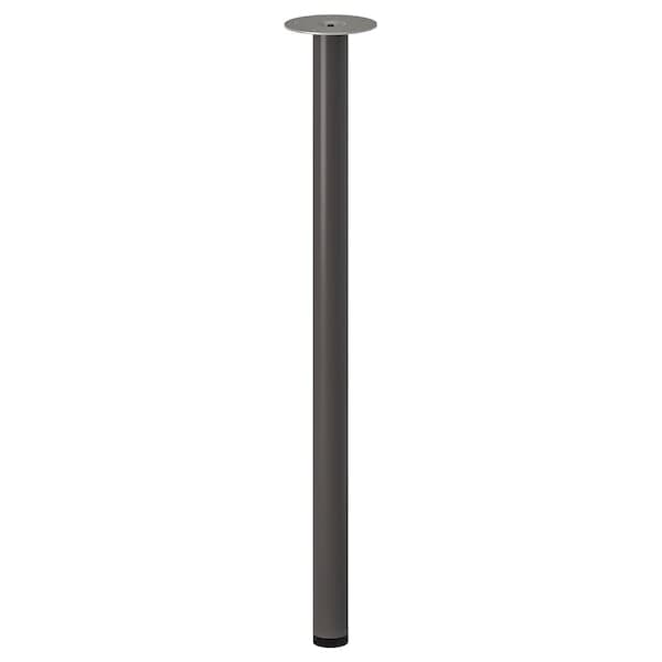 Ikea ANFALLARE / ADILS - Desk, bamboo/dark grey, 140x65 cm