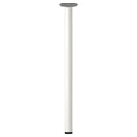 ANFALLARE / ALEX - Desk, bamboo/white, 140x65 cm - best price from Maltashopper.com 59417742