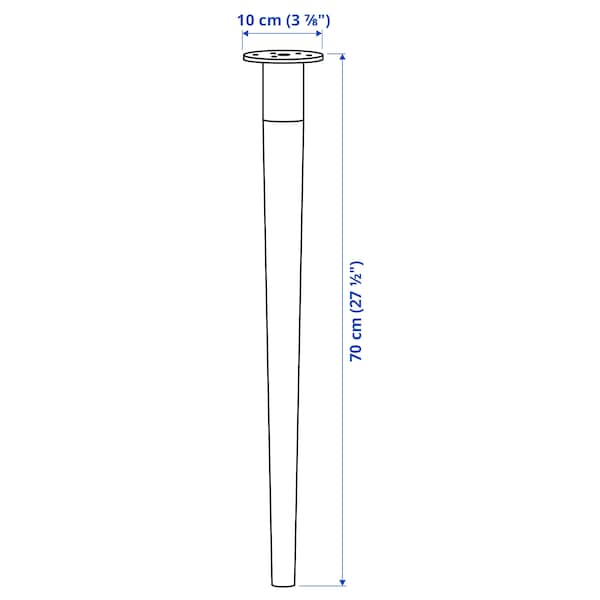 Ikea ANFALLARE / HILVER - Desk, bamboo, 140x65 cm