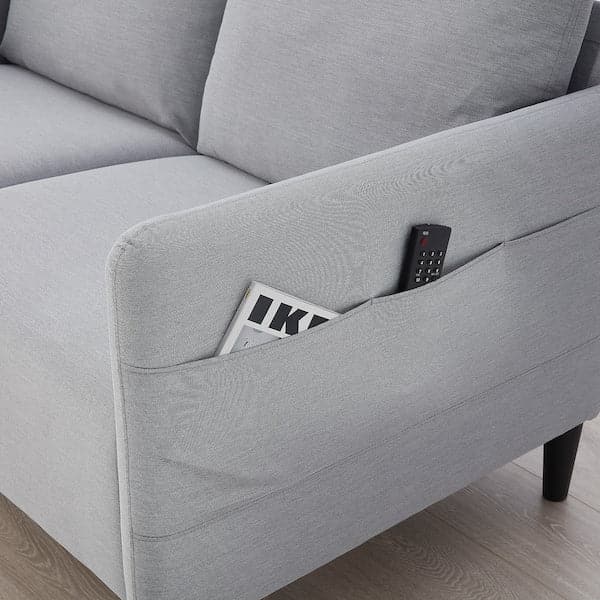 ANGERSBY 2-seater sofa - Knisa light grey - best price from Maltashopper.com 10469186
