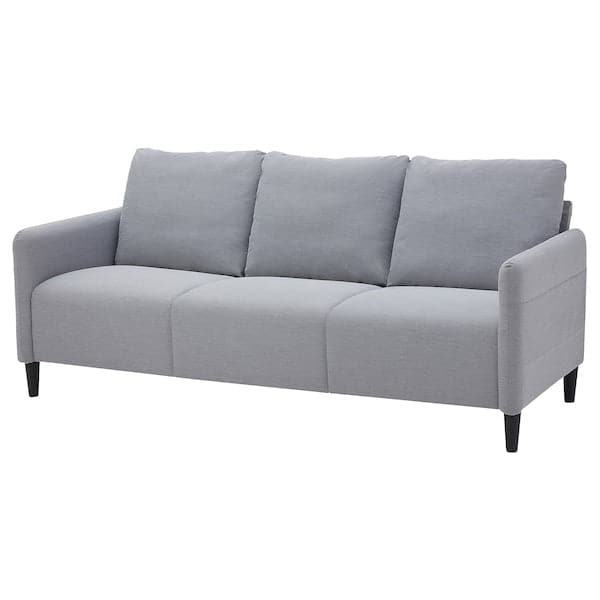 ANGERSBY 3-seater sofa - Light grey Knisa - best price from Maltashopper.com 90499066