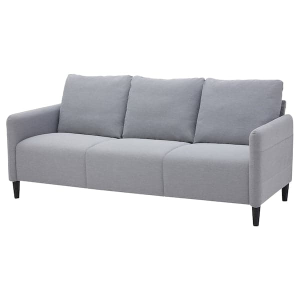ANGERSBY 3-seater sofa - Light grey Knisa - best price from Maltashopper.com 90499066