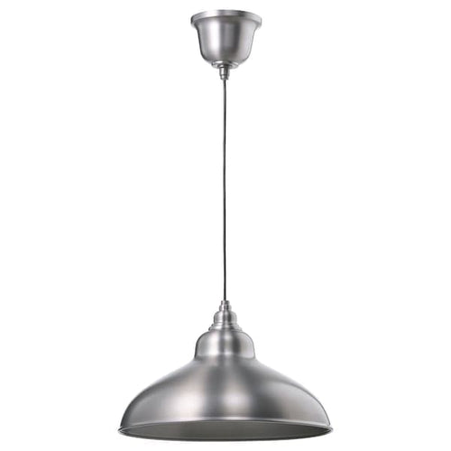 ANKARSPEL - Pendant lamp, pewter effect, 38 cm