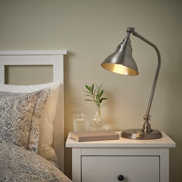 ANKARSPEL - Work lamp, pewter effect , - best price from Maltashopper.com 80490085