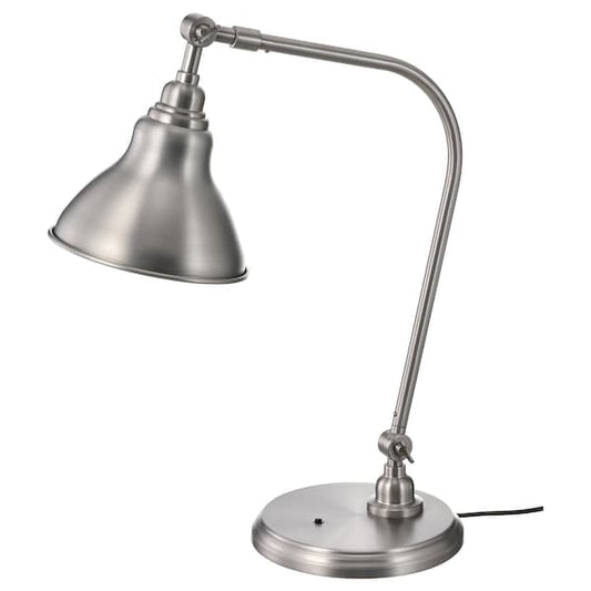 Ikea ANKARSPEL - Work lamp, pewter effect ,