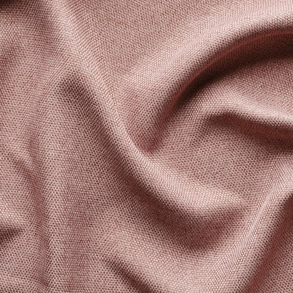 ANNAKAJSA Semi-darkening curtains, 1 pair - pink 145x300 cm - best price from Maltashopper.com 80462997