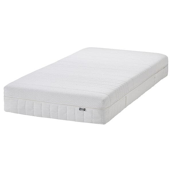 ÅNNELAND - Foam mattress, semi-rigid/white, , 90x200 cm - best price from Maltashopper.com 90481735