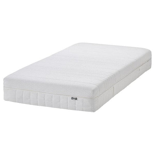 ÅNNELAND - Foam mattress, semi-rigid/white, , 80x200 cm