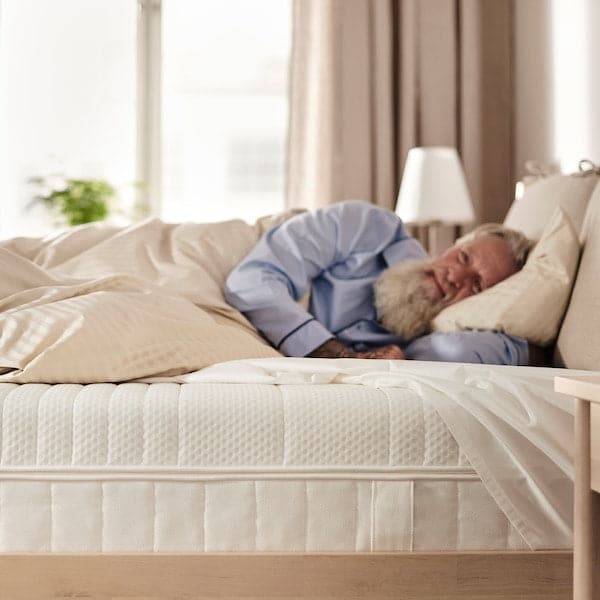 ÅNNELAND - Foam mattress, semi-rigid/white, , 180x200 cm - best price from Maltashopper.com 10481720