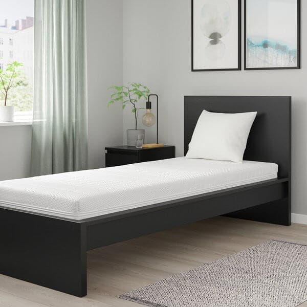 ÅNNELAND - Foam mattress, semi-rigid/white, , 90x200 cm - best price from Maltashopper.com 90481735