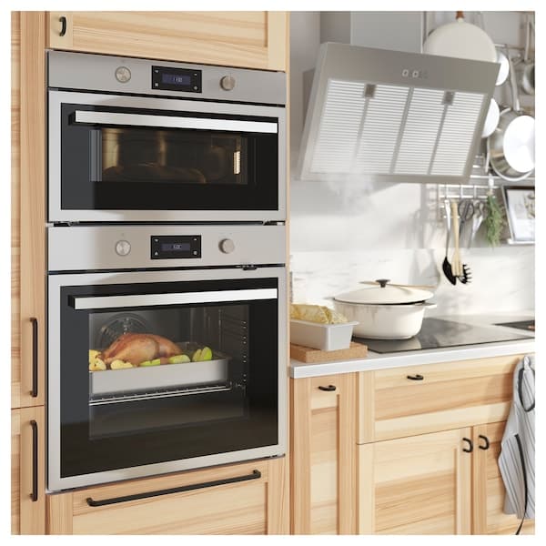 ANRÄTTA - Microwave oven, IKEA 500 stainless steel - best price from Maltashopper.com 70411767
