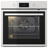 ANRÄTTA forced air oven w pyrolytic funct, IKEA 700 stainless steel, 59.5x59.5x56.9 cm