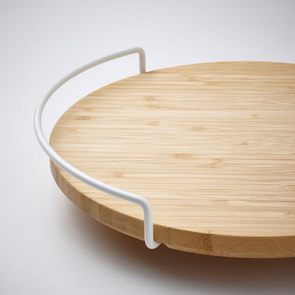 Ikea APTITLIG - Lazy Susan, organizer bamboo, 28 cm