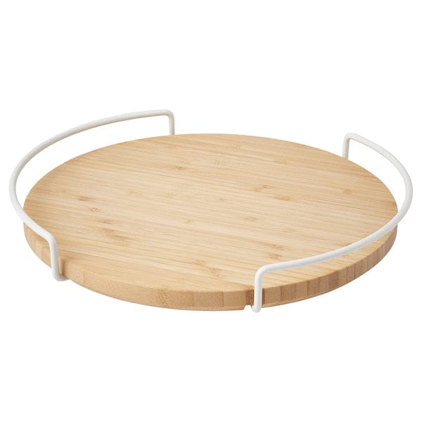 Ikea APTITLIG - Lazy Susan, organizer bamboo, 28 cm