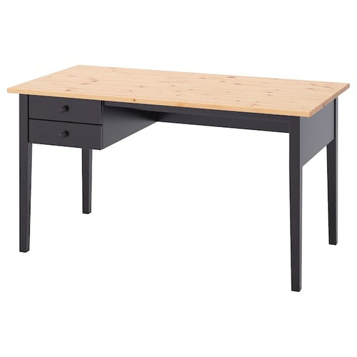 ARKELSTORP - Desk, black, 140x70 cm