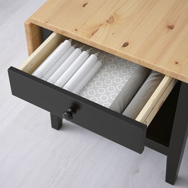 ARKELSTORP - Coffee table, black, 65x140x52 cm - best price from Maltashopper.com 30260807