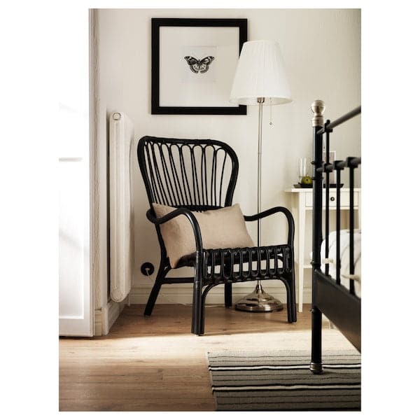 Ikea ÅRSTID Floor lamp - nickel-plated/white ,