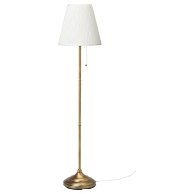 ÅRSTID Floor lamp - brass/white , - best price from Maltashopper.com 00321317