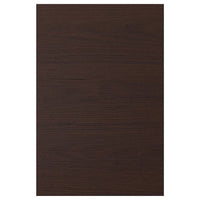 ASKERSUND - Door, dark brown ash effect, 40x60 cm - best price from Maltashopper.com 80425245
