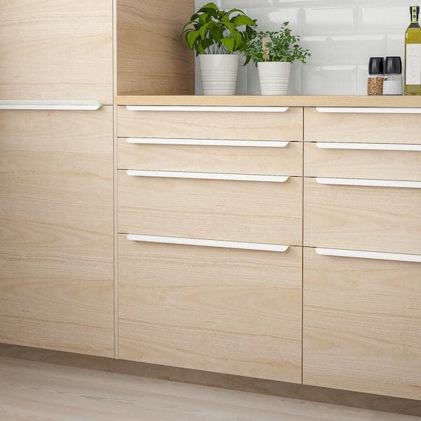 Ikea ASKERSUND - Drawer front, light ash effect, 80x10 cm