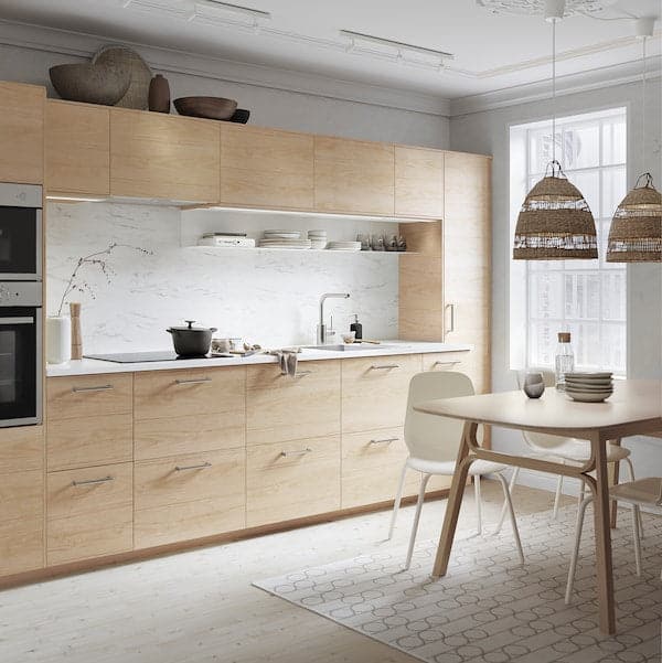 Ikea ASKERSUND - Drawer front, light ash effect, 80x20 cm