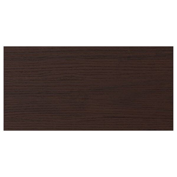 ASKERSUND - Drawer front, dark brown ash effect, 40x20 cm - best price from Maltashopper.com 30425257