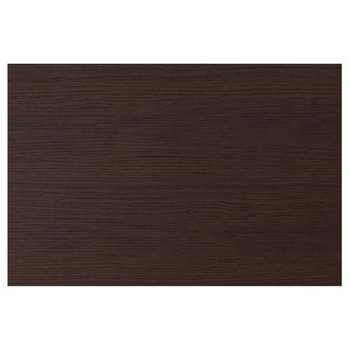 ASKERSUND - Drawer front, dark brown ash effect, 60x40 cm