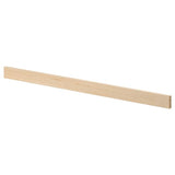 ASKERSUND rounded deco strip/moulding, light ash effect, 221 cm