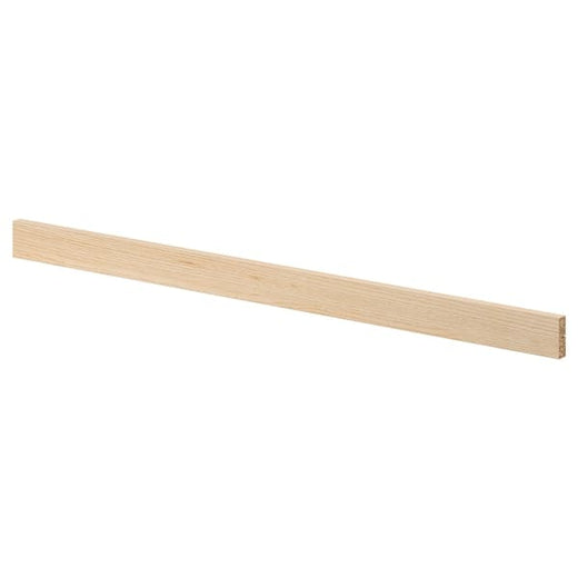 ASKERSUND rounded deco strip/moulding, light ash effect, 221 cm