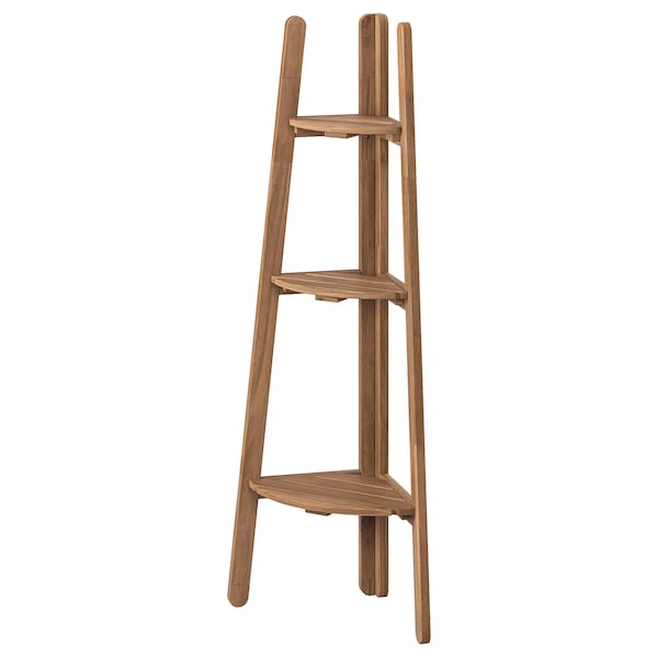 ASKHOLMEN - Plant stand, dark brown