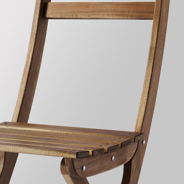 Ikea ASKHOLMEN - Chair, outdoor, foldable dark brown