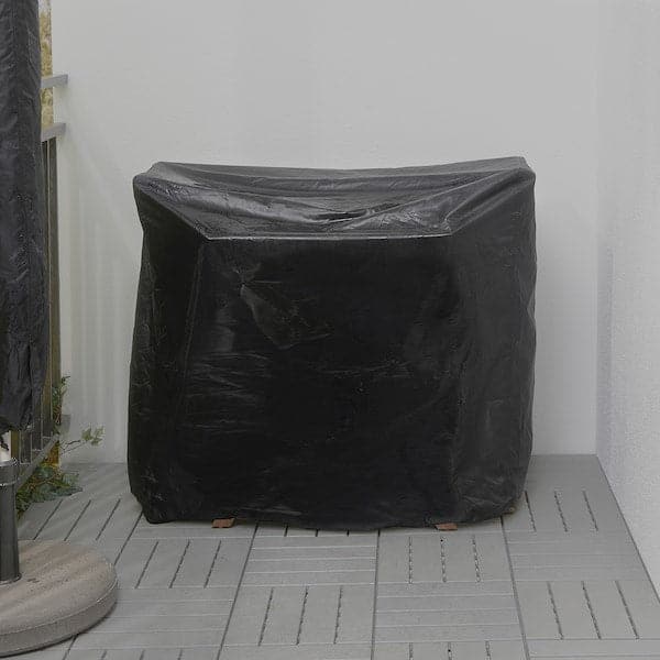 ASKHOLMEN - Table+2 chairs, outdoor, light brown stained , - best price from Maltashopper.com 29930059