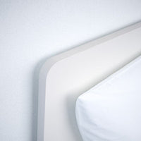 ASKVOLL Bed structure - white/Leirsund 140x200 cm , 140x200 cm - best price from Maltashopper.com 49030500