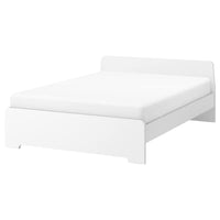 ASKVOLL Bed structure - white/Lönset 140x200 cm , 140x200 cm - best price from Maltashopper.com 39030510