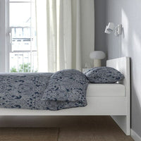 ASKVOLL Bed structure - white/Lönset 160x200 cm , 160x200 cm - best price from Maltashopper.com 59030514
