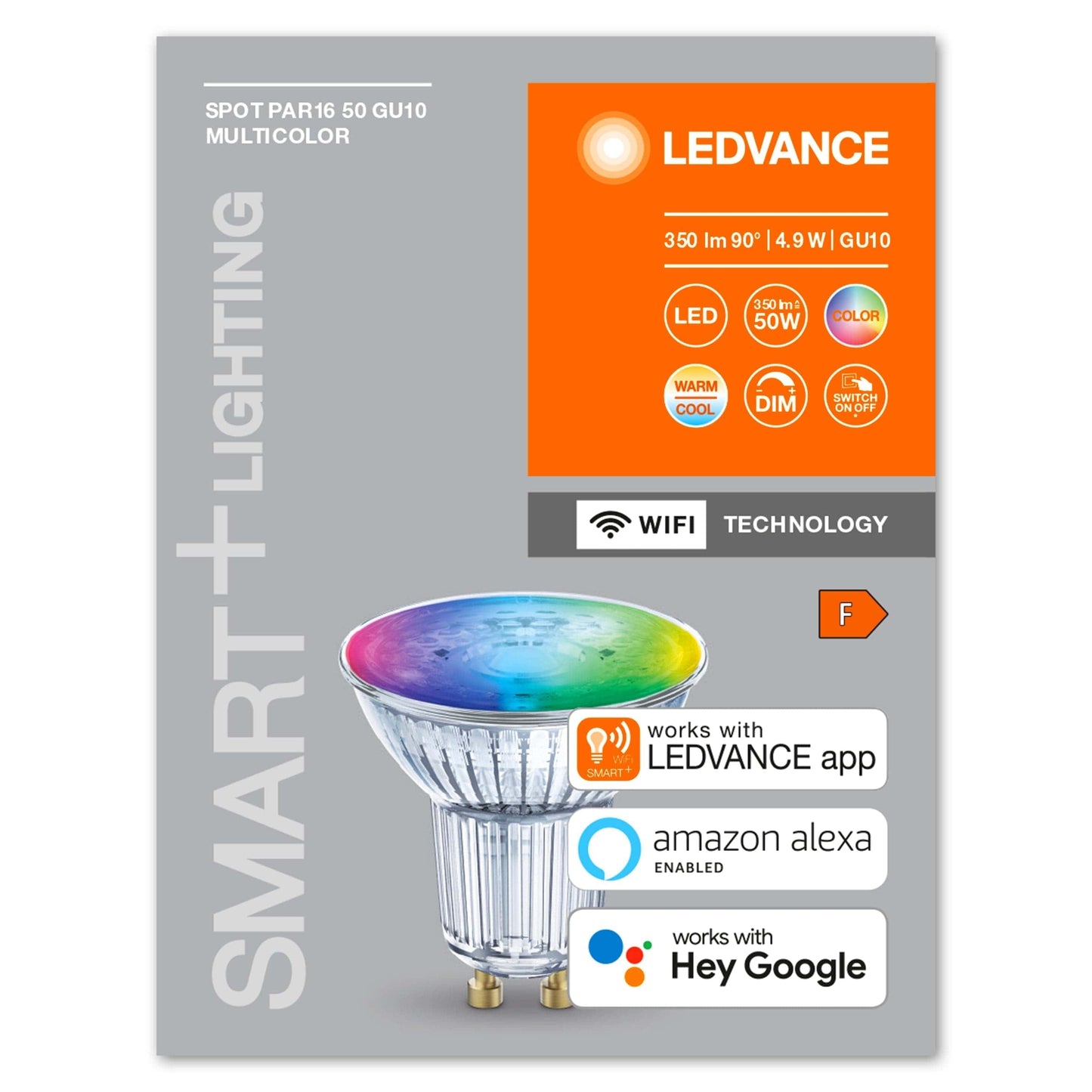 Bricocenter LED BULB SMART GU10=50W RGBW
