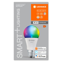 LED BULB SMART E27=60W FROSTED DROP RGBW