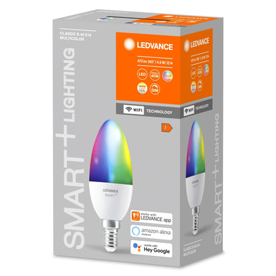 E14=40W CANDLE SMART LED BULB RGBW - best price from Maltashopper.com BR420006959