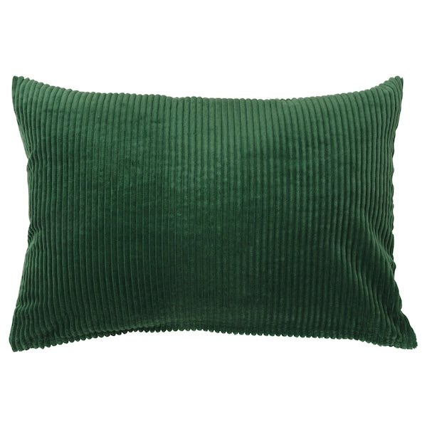 ÅSVEIG - Cushion cover, dark green, 40x58 cm - best price from Maltashopper.com 20572423