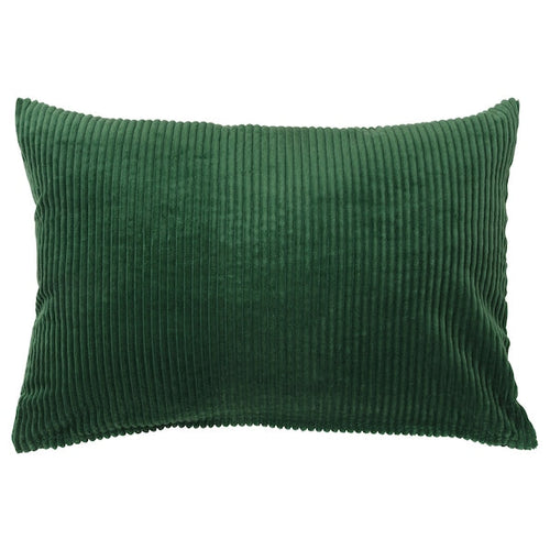 ÅSVEIG - Cushion cover, dark green, 40x58 cm