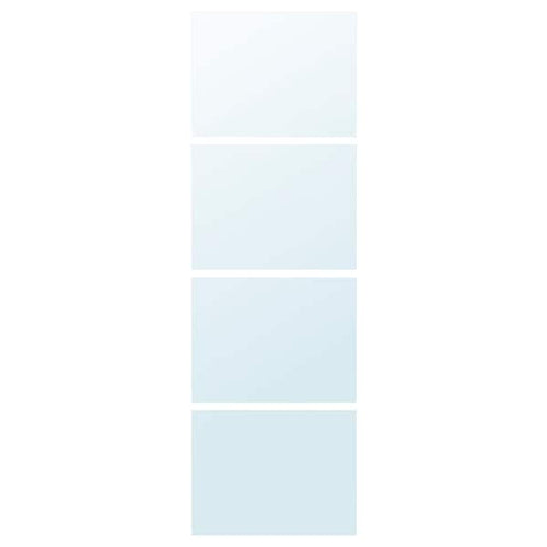 AULI - 4 panels for sliding door frame, mirror glass, 75x236 cm
