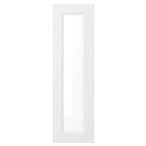 AXSTAD glass door, matt white, 30x100 cm