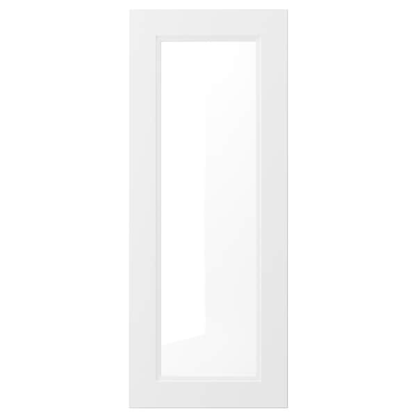 Ikea AXSTAD - Glass door, matt white, 40x100 cm