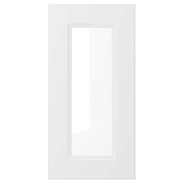 Ikea AXSTAD - Glass door, matt white, 30x60 cm