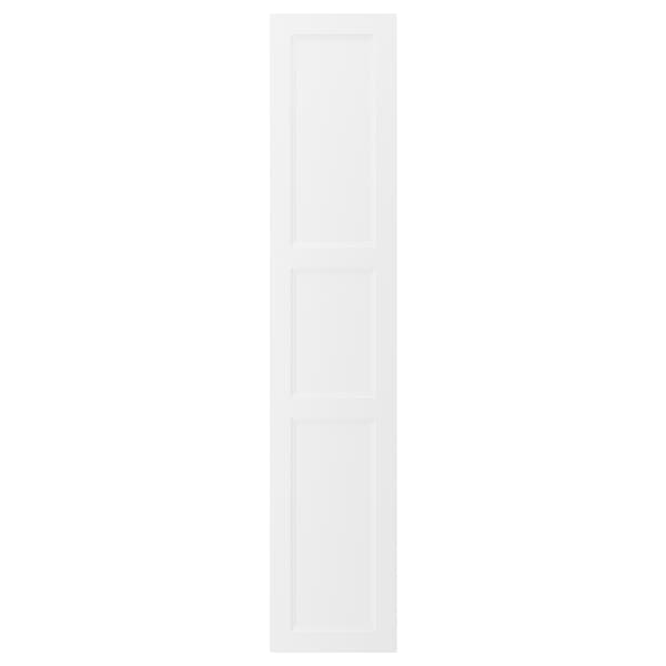 AXSTAD - Door, matt white, 40x200 cm - best price from Maltashopper.com 30408781