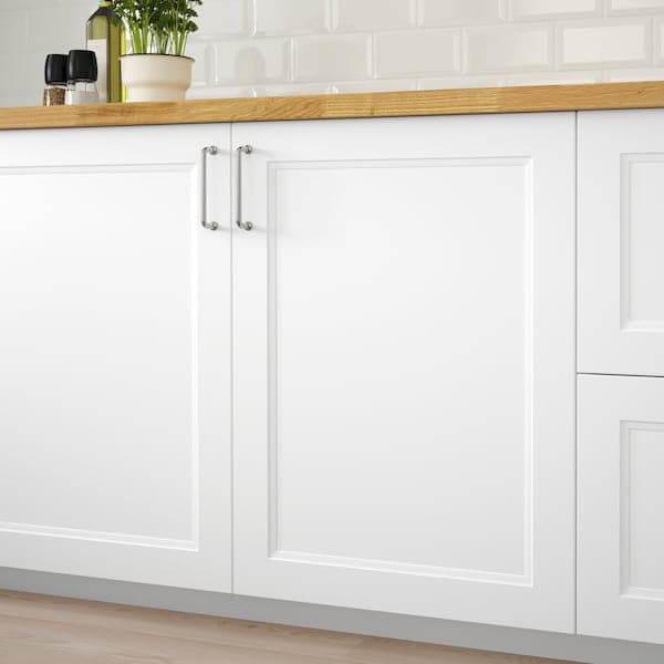 AXSTAD - Door, matt white, 40x200 cm - best price from Maltashopper.com 30408781