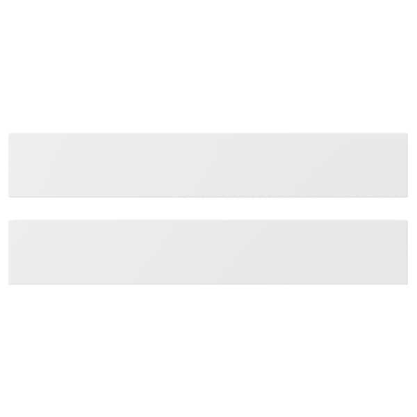 AXSTAD - Drawer front, matt white, 60x10 cm - best price from Maltashopper.com 00408773
