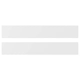 AXSTAD drawer front, matt white, 60x10 cm, 2 pack