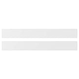 AXSTAD drawer front, matt white, 80x10 cm, 2 pack