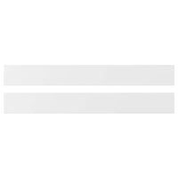 AXSTAD drawer front, matt white, 80x10 cm, 2 pack
